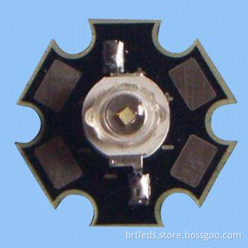 Special Purple Color High Power LEDs, Wavelength of 265nm, Wide Viewing Angle 140°